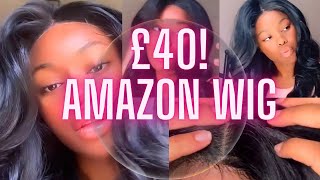 Amazon Lace Front Wigs Under £50!!!| Ft Style Icon Lace Front Wig Synthetic 26 Inches 4X4