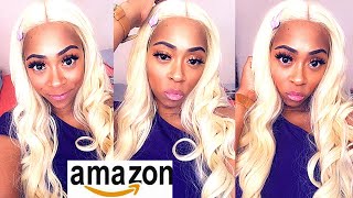Blonde Baddie For $35.99 | Amazon Wig Review Ft. Rongduoyi Wigs