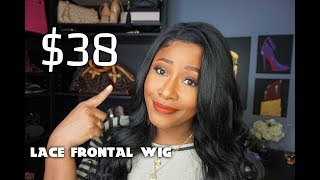 Best $38 Synthetic 13X4 Lace Frontal Wig | Blackhairspray.Com