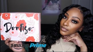 Watch Me Install Amazon Prime Wig Ft. Domiso Hair 4X4 18In Straight Lace Wig