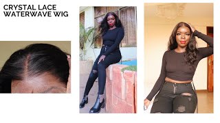 *Very Durable* Crystal Lace Wig Melt Installation|Quick & Easy Wig For Beginners|Geniuswigs