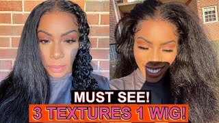 Best Wig For Your Money!New 3 In 1 Textured Wig! The Lace Is Unbelievable!  Must See! Rpghair