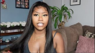 Chit Chat Grwm: $115  20" Brazilian Lace Front Wig From Amazon! Ft Vip Beauty Hair | The Tastem