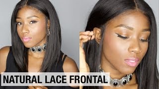 How To Install A Lace Front Wig | Protective Style For Natural Hair  With Www.Omgqueen.Com