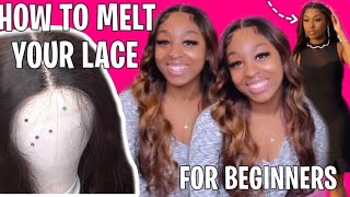 How To: Bleach Knots & Pluck Lace Front Wigs/Lace Closure For Beginners (Aligrace Hair)