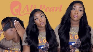 Woah! Giving Scalp!! |  Lets Install Bomb 13*4 Lace Frontal Body Wave Wig 26 Inches X Alipearl Hair