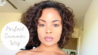 Perfect Summer Curly Bob! From Premier Lace Wigs