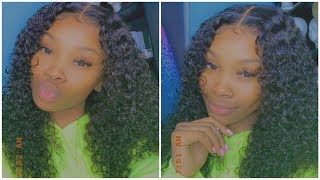 Most Natural Amazon Curly Wig Install|Easy ,No Plucking Needed❗️|Bly Hair