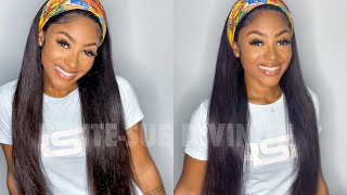 Quick & Easy 26" Straight Lace Front Wig Install Ft. Ali Grace | Petite-Sue Divinitii