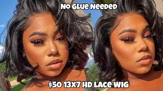 ‍♀️Glue/ Plucking | Bobbi Boss Synthetic Hair 13X7 Glueless Hd Lace Frontal Wig - Mlf602 Natalia