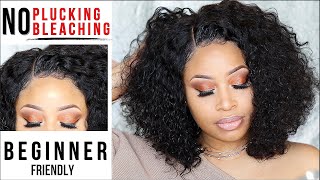 Bomb Curly Bob For Beginners  | How To Apply, Cut & Style!