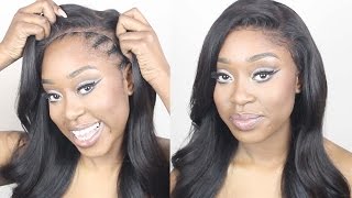 How To Make A Lace Frontal Wig Tutorial |  No Hair Out , No Glue