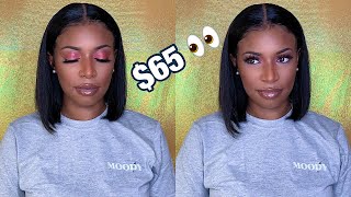 The Best Affordable Human Hair Bob Lace Front Wig | Under $100 | Premiumlacewigs