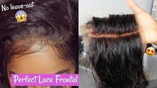 How To: Perefctly Bleach Knots On Lace Frontal | Amazon Yiroo Hair