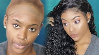 Bald Cap Method Of Installing A Lace Wig | Does It Work??? | Petite-Sue Divinitii
