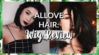 Allove Hair: Short Human Hair Lace Front Review || Affordable Wigs Under $100!