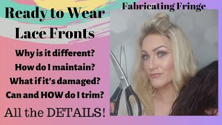 Ready To Wear Smart Lace Fronts - All You Need To Know!  +  Trimming Demo!