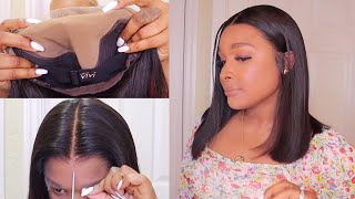 3-Steps Fitted Glueless Wig| Realistic Fake Scalp Wig Method For Beginners| Hairvivi