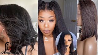 Aliexpress Wig Unboxing  | Lace Front Wigs 13X4 Curly Human Hair Wigs |Ami Fullest
