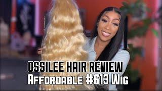 Unboxing Ossilee Hair #613 250% Density 13X6 Lace Frontal Wig |Aliexpress Wig Review | Affordable