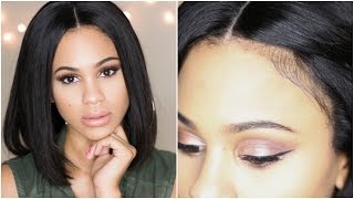 How To: Customize Full Lace Wigs For A Natural Looking Hairline (No Glue, No Sewing)