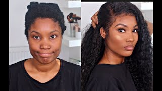 Lay A Wig With Just Hair Mousse
