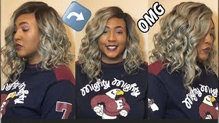 Bobbi Boss Synthetic Lace Front Wig - Mlf322 Jaylen / Easiest Lace Front Wig Ever / Gobeautyny