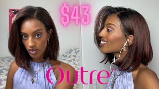 Outre Jenisse Lace Frontal Wig 13X4 Dr2/Gibrn Review Realistic!