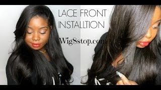 ♥ Install A Lace Front Wig Easy!!