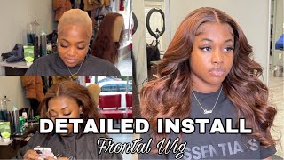 Detailed Frontal Wig Install + Tips Ft. Laidbyify Frontal Wig | Beginner Friendly