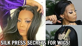 Lace Melt + Silk Press Secrets For Yaki Wigs Affordable 360 Lace Wig Starts At $75 Rpghair Tastepink