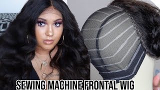 How To Make A Glueless Frontal Wig On Sewing Machine