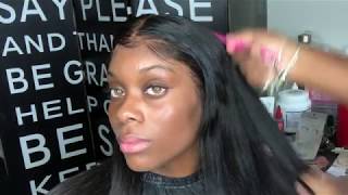 Low Hairline Install A Frontal Without Glue | Sewing Machine Wig | Part 3