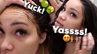 From Crusty To Melted Lace! How To Maintenance Your Frontal At Home! | Nadula Hair | Allyiahsface