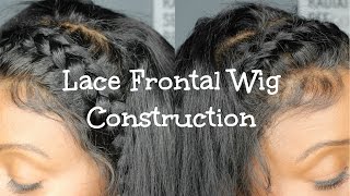 Lace Frontal Wig Construction