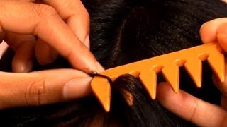 How To Create Parts In Lace Front Wigs : Lace Wig Techniques & Styling