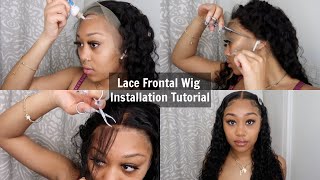 How-To: Bleach, Pluck, & Install A Lace Frontal Wig Ft Eullair Hair (Beginner Friendly)