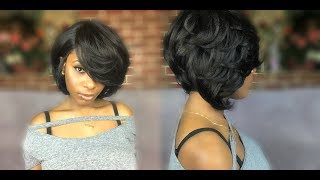 Bobbi Boss Premium Synthetic Swiss Lace Front Wig - Mlf163 Shadow * Hair So Fly *