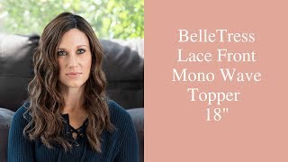 Belle Tress Lace Front Mono Top Wave 18"