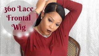 No Regular Wig | 360 Lace Frontal Wig Install | No Sew No Glue No Tape No Gel | Wow African