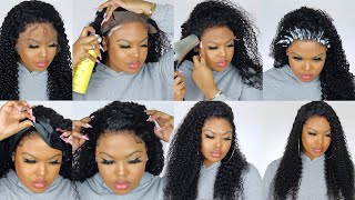 Easy Deep Curly Wig Install -  Premium Lace Wigs