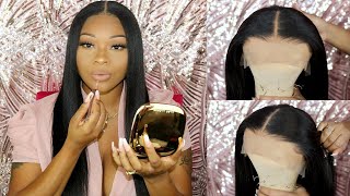 Lay/Melt Lace Wig Tutorial| Pre-Plucked 360 Lace Frontal Wig