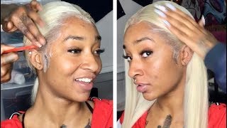 613 Blonde Transparent Lace! (Superb Wigs)