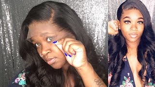 Requested|Full Body Wave Lace Frontal Wig|No Baby Hairs, No Makeup,No Lace Tint|Ft.Tinashe Hair