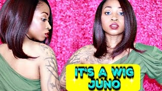 How To ☆ It'S A Wig! Swiss Lace Front Wig– Juno |  Tt99J/530 #Bob  | Blackhairspray ☆ | Samorel
