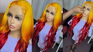 Youngafricana Inspired 13X4 Lace Frontal Wig | Lace Frontal Wig Install For Beginners