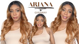 Freetress Equal Level Up Synthetic Hd Lace Front Wig - Ariana +Giveaway --/Wigtypes.Com