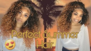 Outre Dominica |  Perfect Hairline| 13X6 Lace Frontal Wig | Perfect Summer Hair
