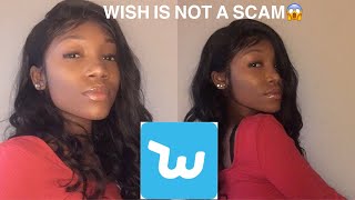 Lace Frontal Wig From Wish App Review