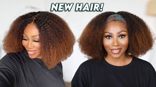 I Look Different!  | 13X6 Natural Hair Wig Install | No Glue, No Bleaching Needed!!